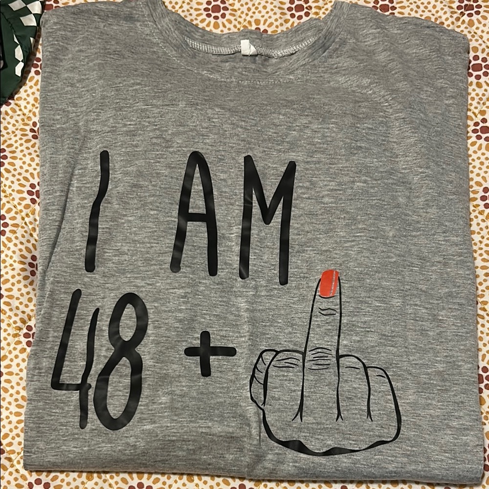Grey Graphic T-Shirt